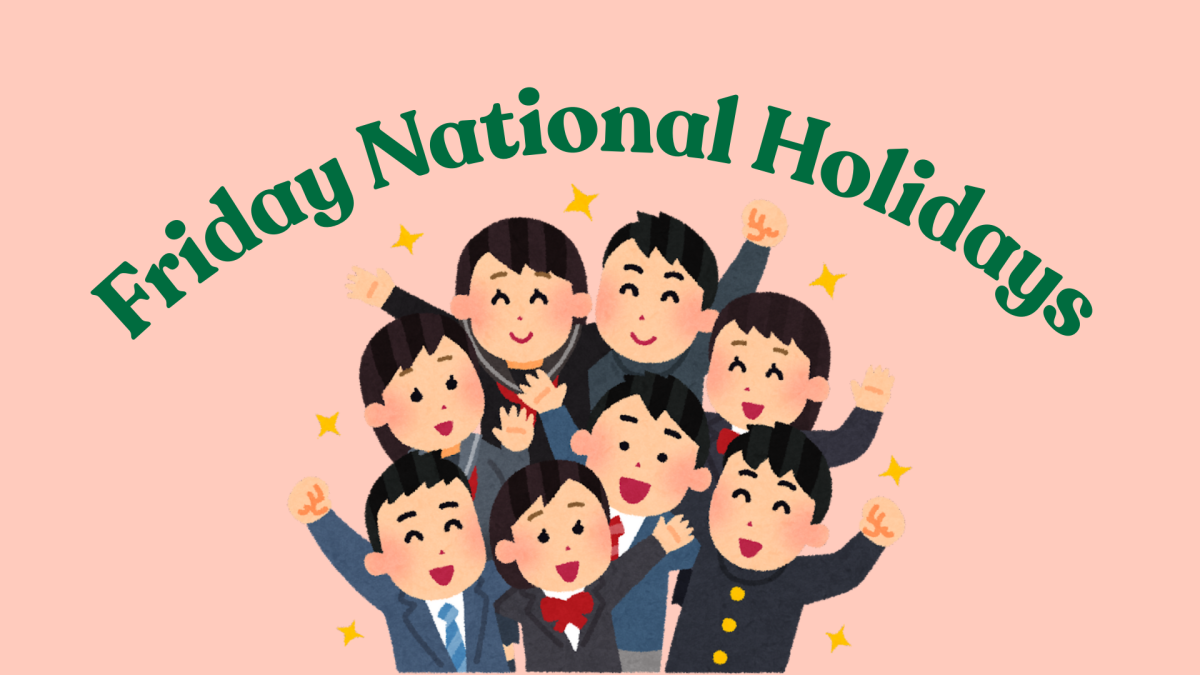 National Holidays of Feb. 13, 20 and 27